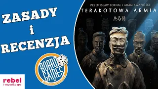 TERAKOTOWA ARMIA - GRA PLANSZOWA - RECENZJA I ZASADY GRY