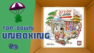 Let's Go! to Japan Board Game Unboxing // Retail Version