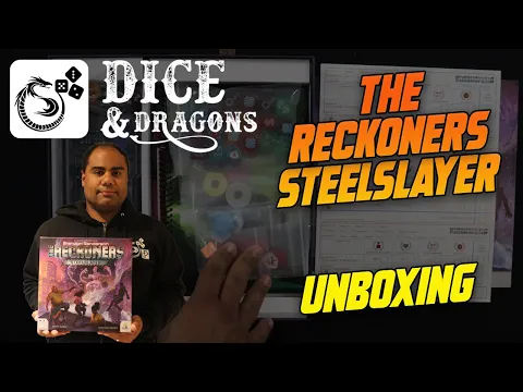 Dice and Dragons - The Reckoners Steelslayer Unboxing