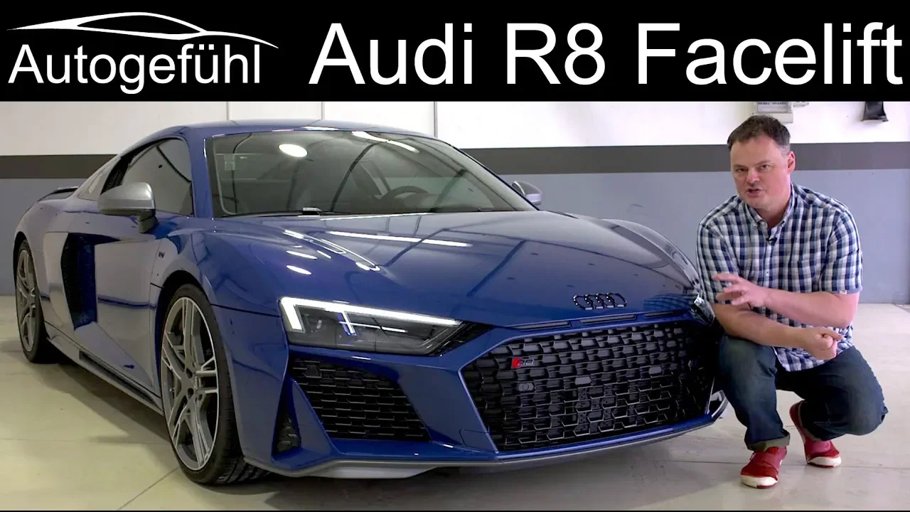 Audi R8 V10 Performance FULL REVIEW Facelift with Ascari racetrack 2020 - Autogefühl