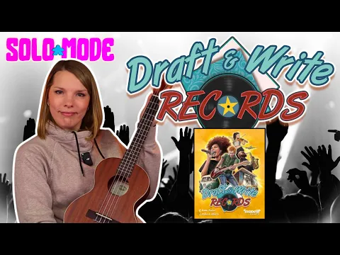 Draft & Write Records - BGG Solo-Mode w/ Foster the Meeple