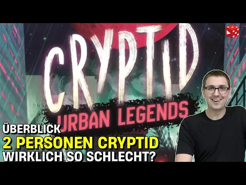 Cryptid: Urban Legends - Abstraktes kompetitives Logik Spiel für 2 Personen - Wirklich so schlecht?