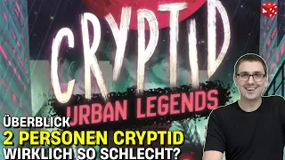 Cryptid: Urban Legends - Abstraktes kompetitives Logik Spiel für 2 Personen - Wirklich so schlecht?