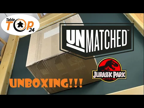 Unmatched Dr Satler Vs T-Rex Unboxing