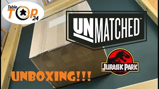 Unmatched Dr Satler Vs T-Rex Unboxing