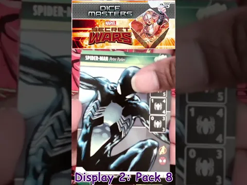 Dice Masters Secret Wars Display Two Opening: Pack 8 #shorts