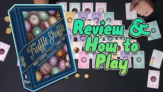 Truffle Shuffle Review & How to Play | Set collection and CHOCOLATE!!