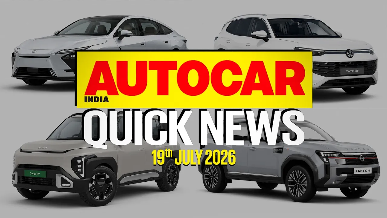 Kia Syros EV revealed, Nissan Tekton launched and more | Quick News | Autocar India