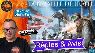 STAR WARS La Bataille de HOTH Règles & Avis