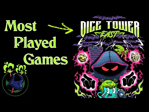 Most Played Games at Dice Tower East 2026