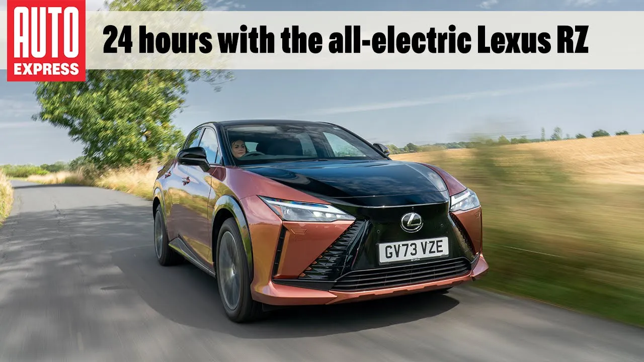 24 hours with the all-electric Lexus RZ