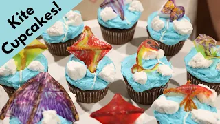 Rocky Road Cupcakes Featuring Kites! | Board Game Bakes