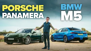 BMW M5 vs Porsche Panamera | Who makes the best four-door performance car?