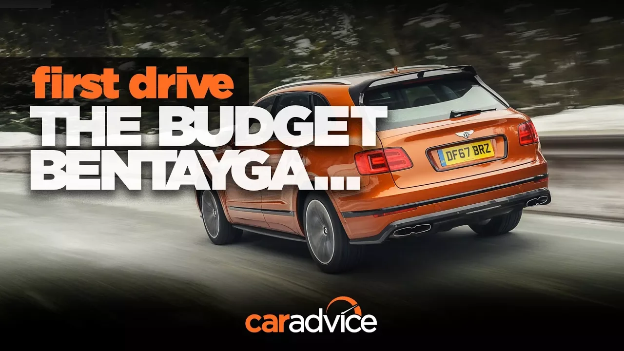 Bentley Bentayga gets a V8: The... affordable Bentayga?