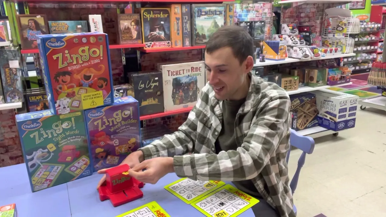 Zingo! is a delightfully sensory way to learn to read and spell!