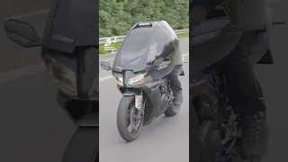 Does this mean I don't have to wear a helmet anymore...? 😅 #motorbike #roof #vehicle