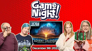 GameNight! 24 Days of Christmas - Exit: The Game Advent Calendar The Hunt for the Golden Book Day 9