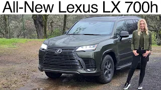 The luxury hybrid body-on-frame 2025 Lexus LX 700h review // This or GX?