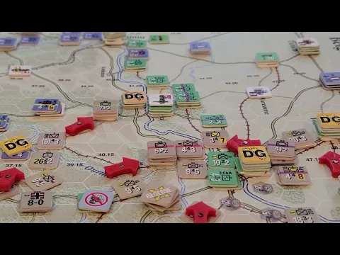 The Battle for France 1940. Scenario 6.4 TBL update turns 1&2 /2.