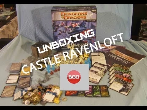 Unboxing Dungeons & Dragons: Castle Ravenloft (PTBR)
