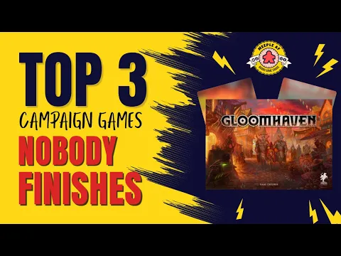 Top 3 Campaign Board Games Everyone Loves… But Never Finishes