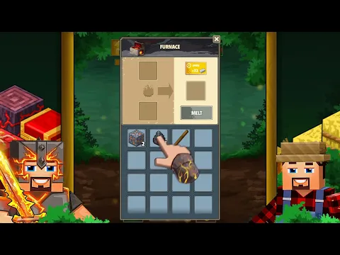Minetap 3D: Idle-Merge RPG videó