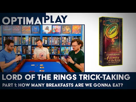 Lord of the Rings Fellowship Trick-Taking Game Playthrough!