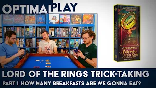 Lord of the Rings Fellowship Trick-Taking Game Playthrough!