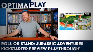 Roll or Stand: Jurassic Adventures - Kickstarter Preview