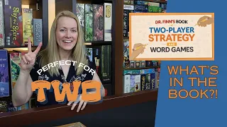 Dr. Finn's Book of Two Player Strategy and Word Games | Print & Play Brand New Games for 2!