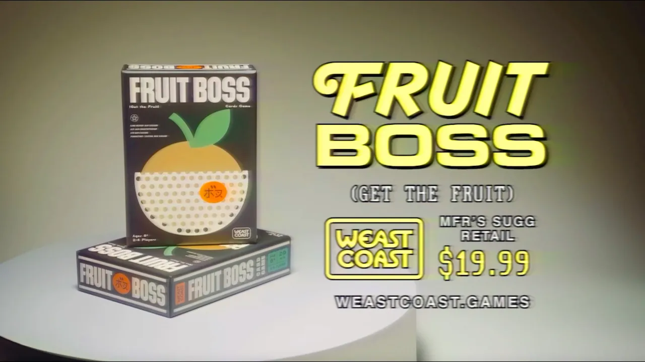 Fruit Boss Card Game