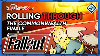 Fallout: The Board Game w/ Atomic Bonds & New California | Solo Playthrough | Finale