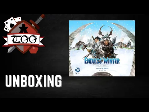 Endless Winter Paleoamericans Board Game Unboxing