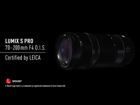 Video zu Panasonic Lumix S PRO 70-200m f4 O.I.S.