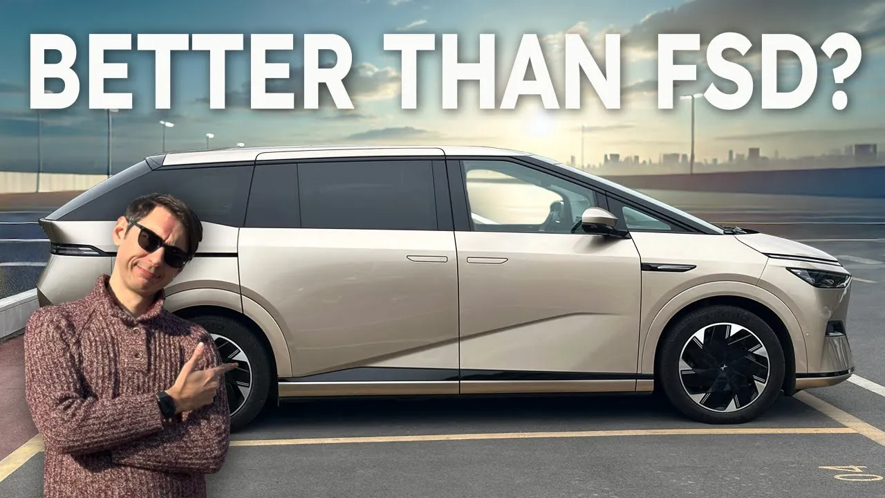 Better than Tesla's FSD? We test China's best self driving tech