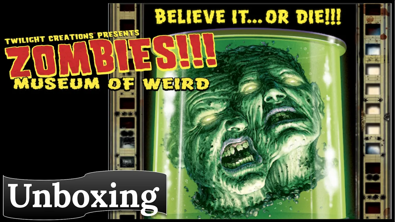 Zombies Museum of Weird: Unboxing