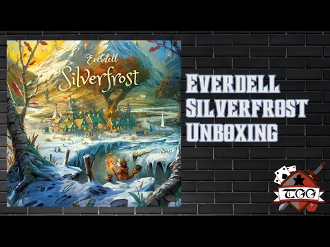 Everdell Silverfrost Board Game Unboxing