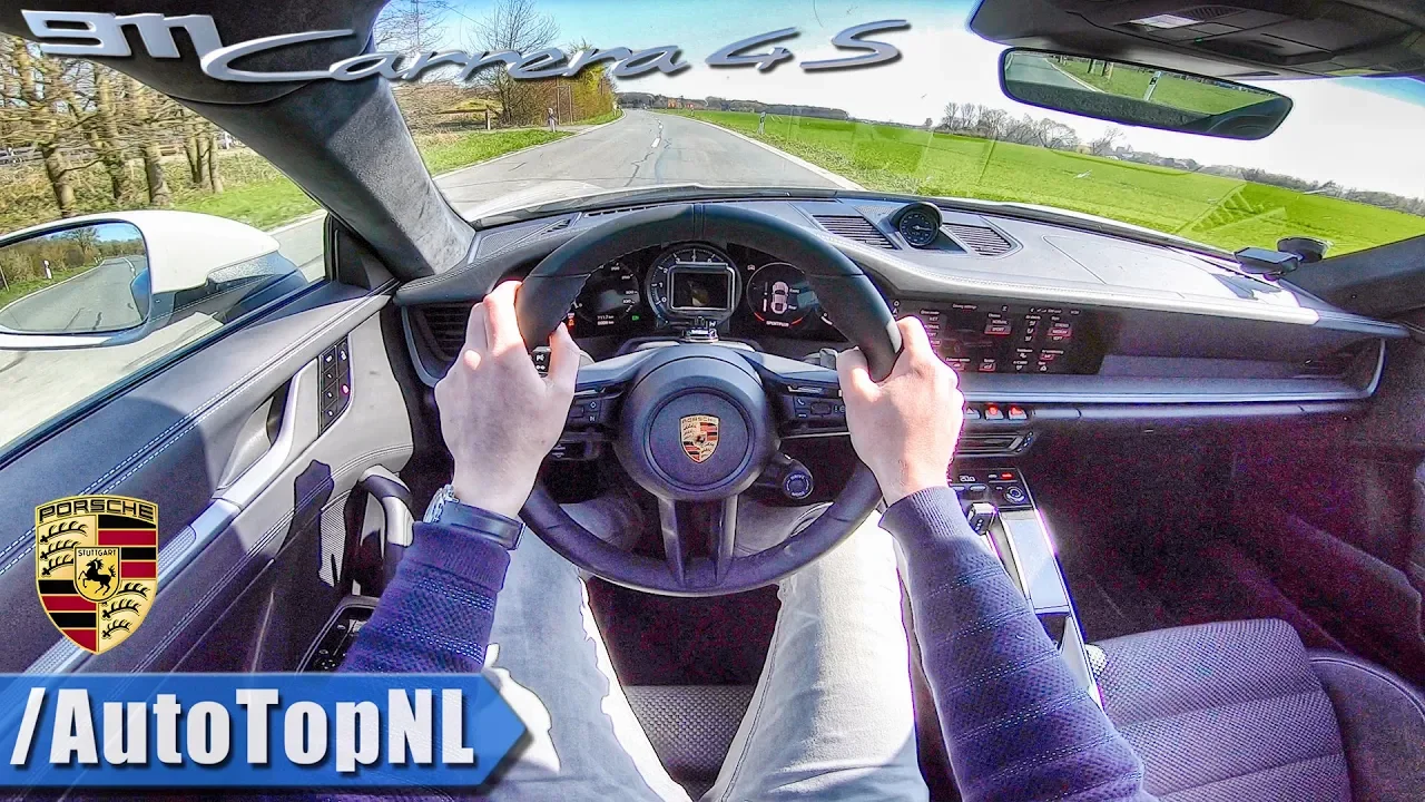 2019 Porsche 911 992 Carrera 4S PDK | POV Test Drive by AutoTopNL