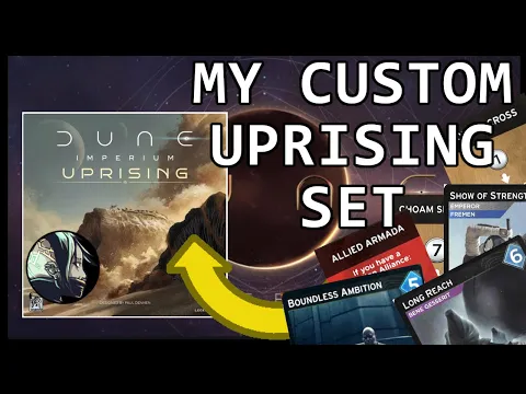 CJs Custom Dune Set! | Dune Imperium - Uprising