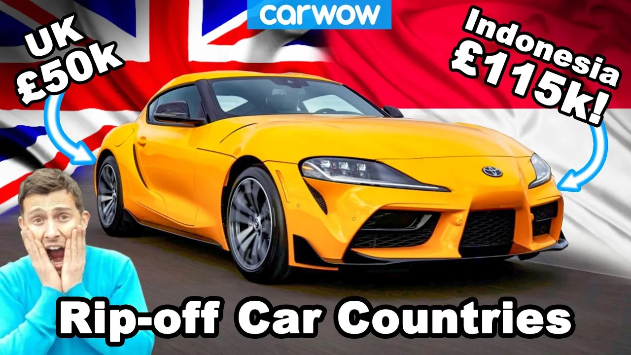 The £115K Toyota Supra and 7 other cars which are crazy expensive in some countries!