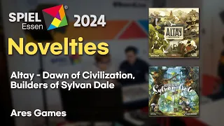 Essen Spiel 2024 Novelties - Ares Games