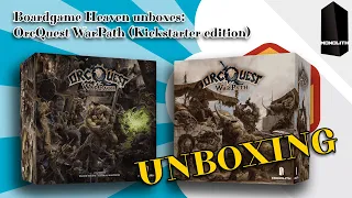 Boardgame Heaven Unboxing 195: OrcQuest Warpath (Monolith)