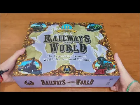 Railways of the world 10 aniversario vídeo reseña - Intro y unboxing