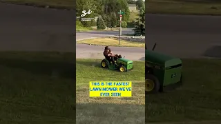 Whilst you're cutting grass, this guy is cutting corners 🤣🔥 #supercarblondie #lawnmower #racing