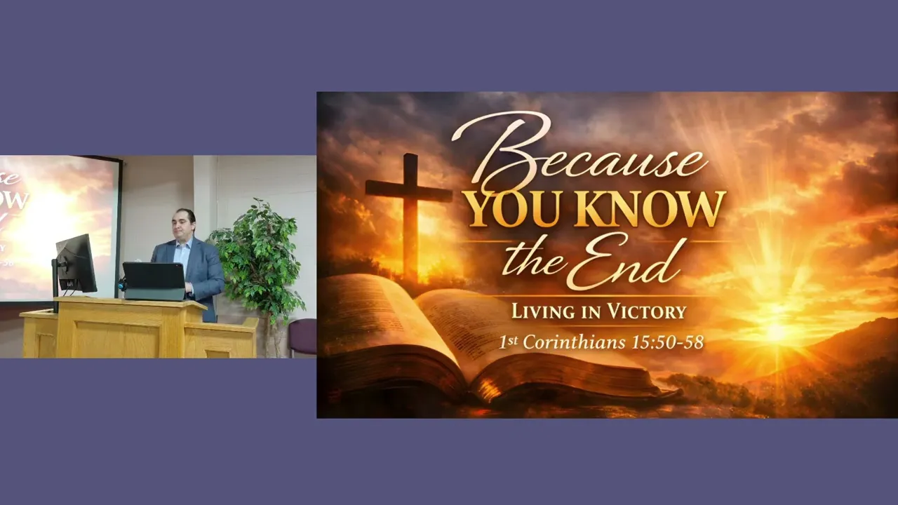 Because YOU KNOW The End