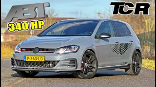 340HP VW GOLF GTI TCR ABT // REVIEW on AUTOBAHN