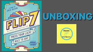 Flip 7 - UNBOXING