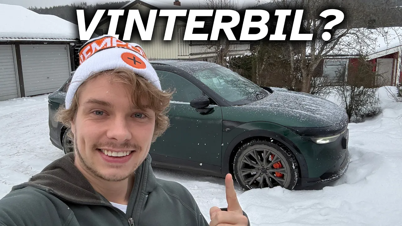 Vintertur med Zeekr 7X - vi tester ruteplanlegging, forvarming og NY programvare!