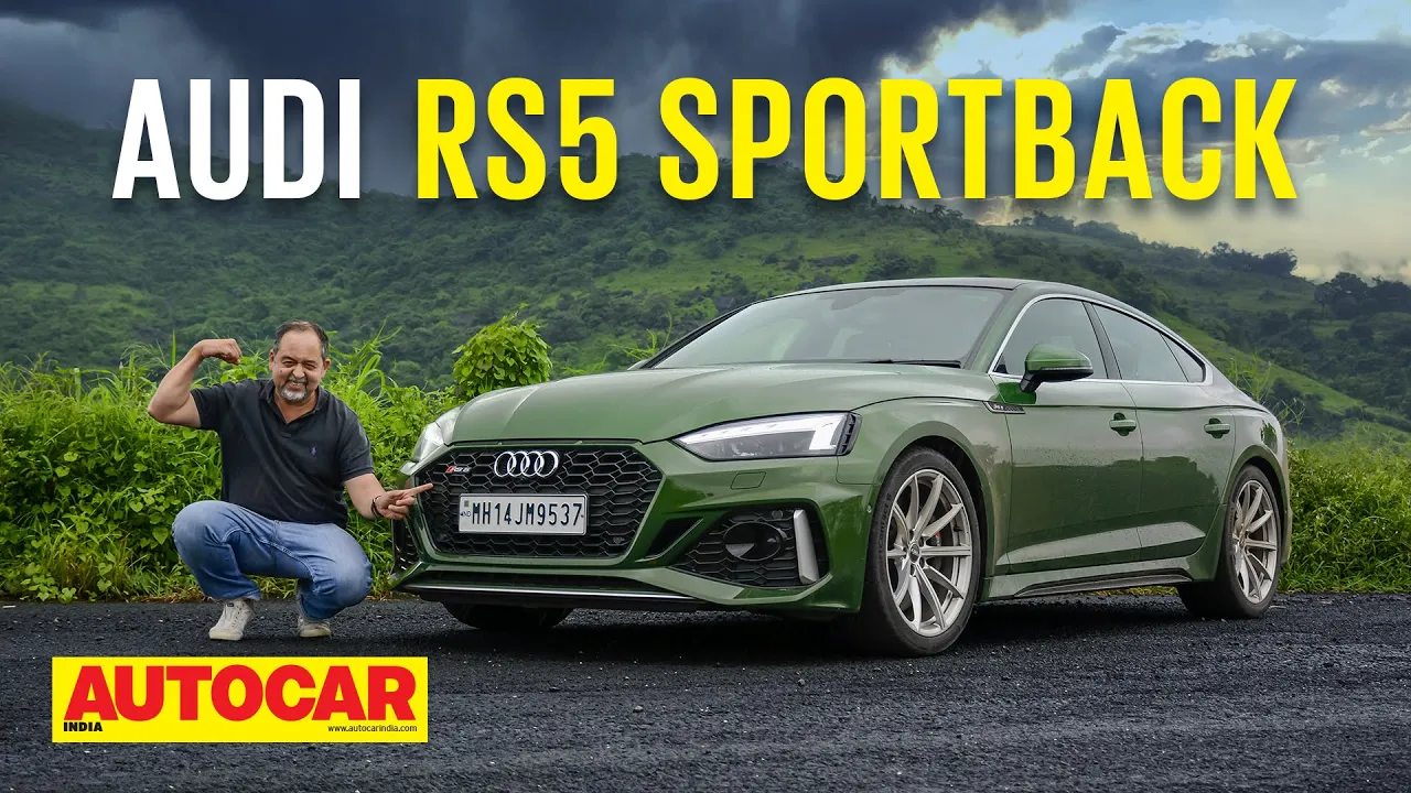 2021 Audi RS5 Sportback review- The grippy & gripping 450hp rain meister |First Drive| Autocar India