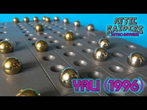 YALi (1996) by Jumbo - Balancing Abstract Strategy Vintage Board Game Review